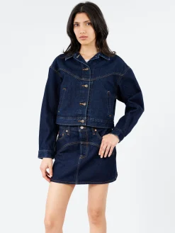 Levi's - Shrunken 90s Western Trucker Jacket in Dream Nice Dreams (Dark Wash)