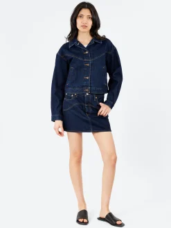 Levi's - Western Icon Skirt in Dream Nice Dreams (Dark Wash)