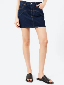 Levi's - Western Icon Skirt in Dream Nice Dreams (Dark Wash)