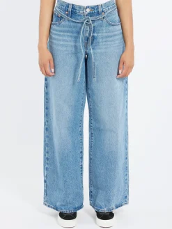 Levi's - XL Straight Women's Jeans in Thanks Friend (Light Blue)