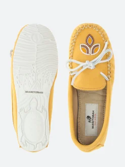 Manitobah Mukluk - Kayak Moccasin in Amber Yellow