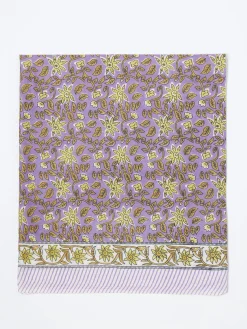 Marc Barell - Floral Print Scarf in Purple
