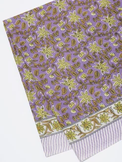 Marc Barell - Floral Print Scarf in Purple