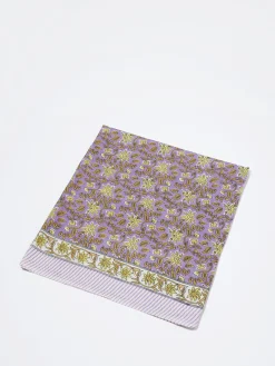 Marc Barell - Floral Print Scarf in Purple