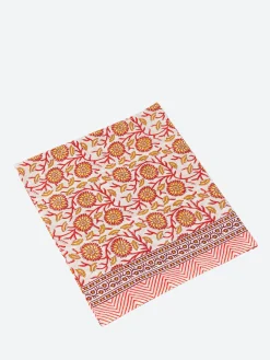 Marc Barell - Sunflower Print Scarf in Red