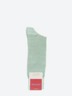 Marcoliani - Piqué Sock in Sage