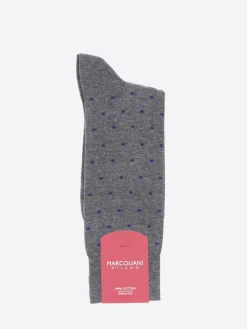 Marcoliani - St. Tropez Polka Dot in Grey and Blue