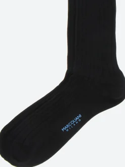 Marcoliani Milano - Essence of Cotton Sock in Black