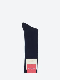 Marcoliani Milano - Essence of Cotton Sock in Navy