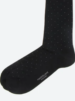 Marcoliani Milano - Pin Dot Socks in Black