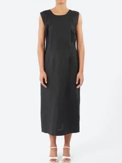 Margaret Howell - Back Button Dress in Black