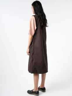 Margaret Howell - MHL. Apron Dress in Ebony