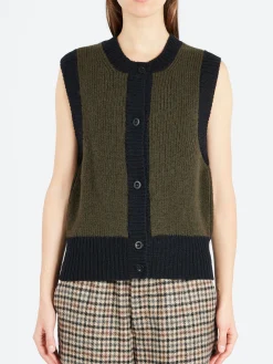 Margaret Howell - MHL Contrast Trim Waistcoat