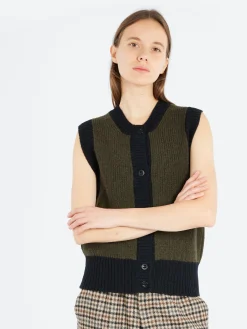Margaret Howell - MHL Contrast Trim Waistcoat