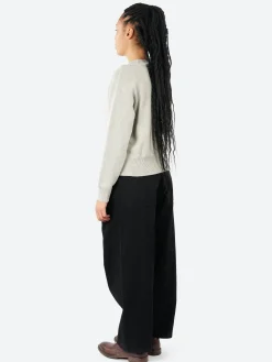 Margaret Howell - MHL Flatlock Guernsey in Light Green