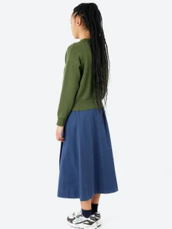 Margaret Howell - MHL Flatlock Guernsey in Green