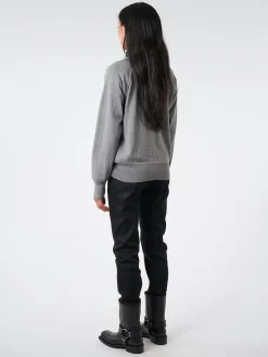 Margaret Howell - MHL Knitted Long Sleeve in Aluminum