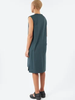Margaret Howell - MHL Overhead Tank Dress in Algae