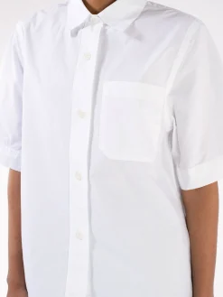 Margaret Howell - MHL Short Sleeve Shirt in White