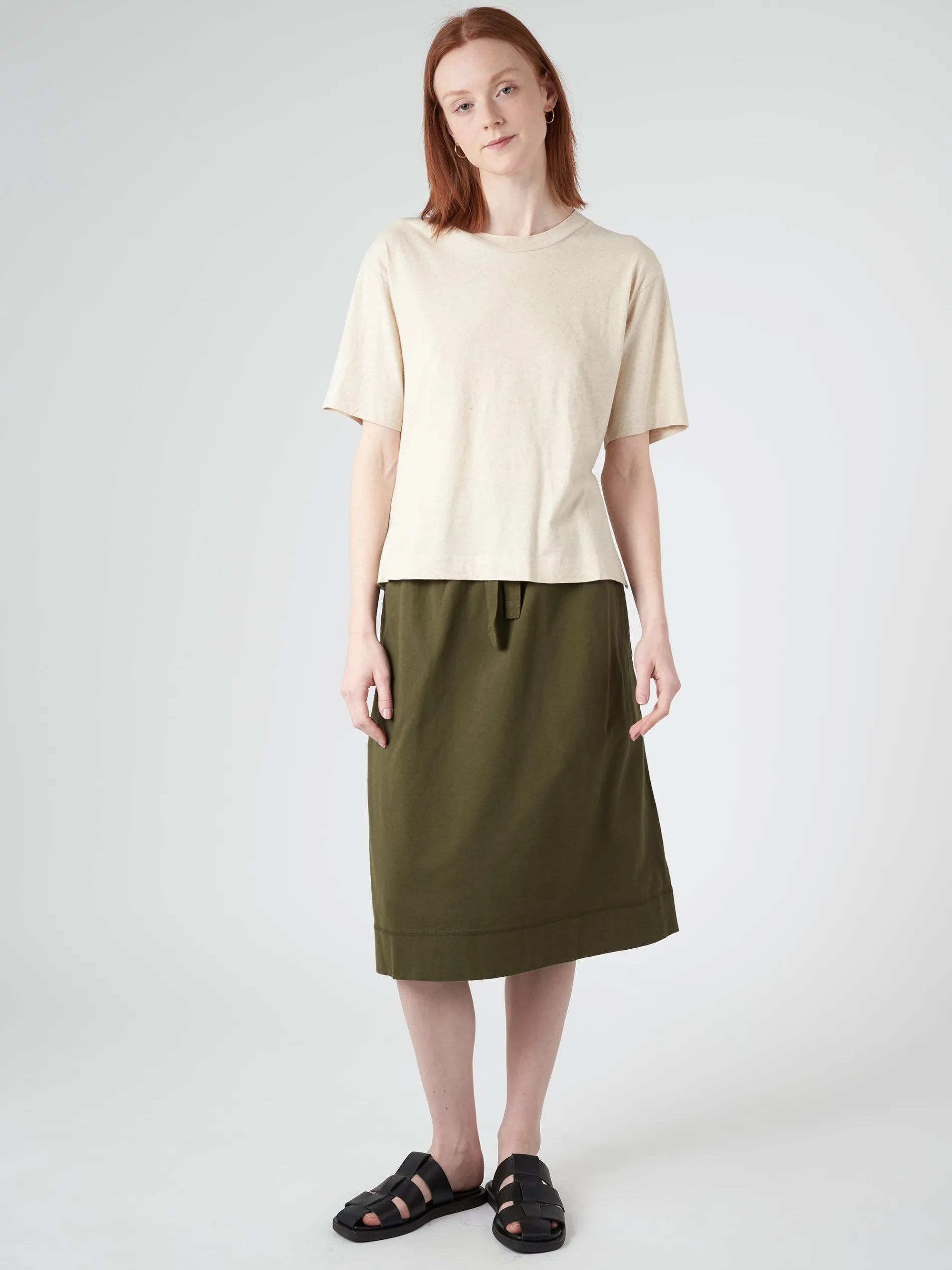 Margaret Howell - MHL Simple T-Shirt in Natural