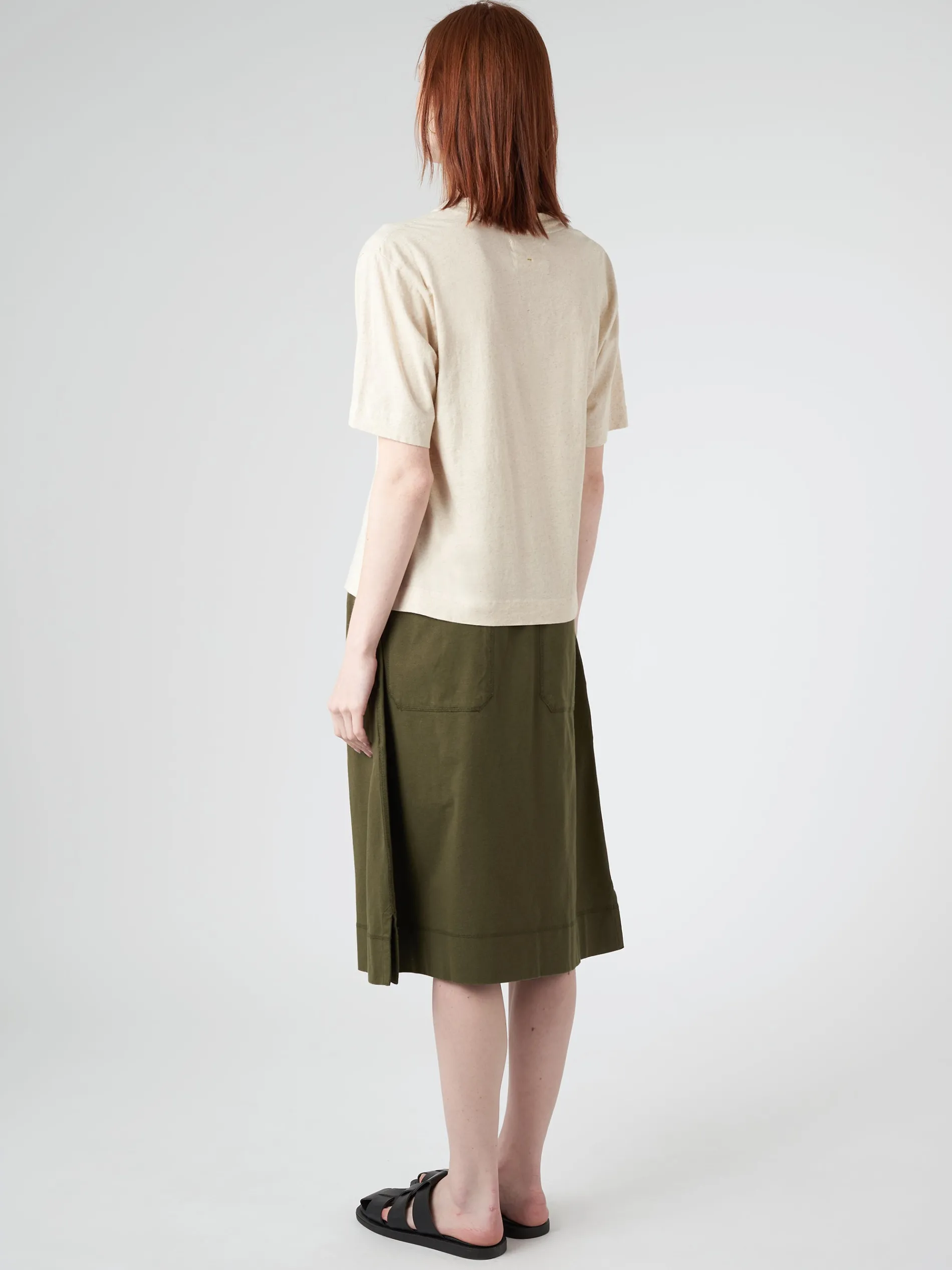 Margaret Howell - MHL Simple T-Shirt in Natural