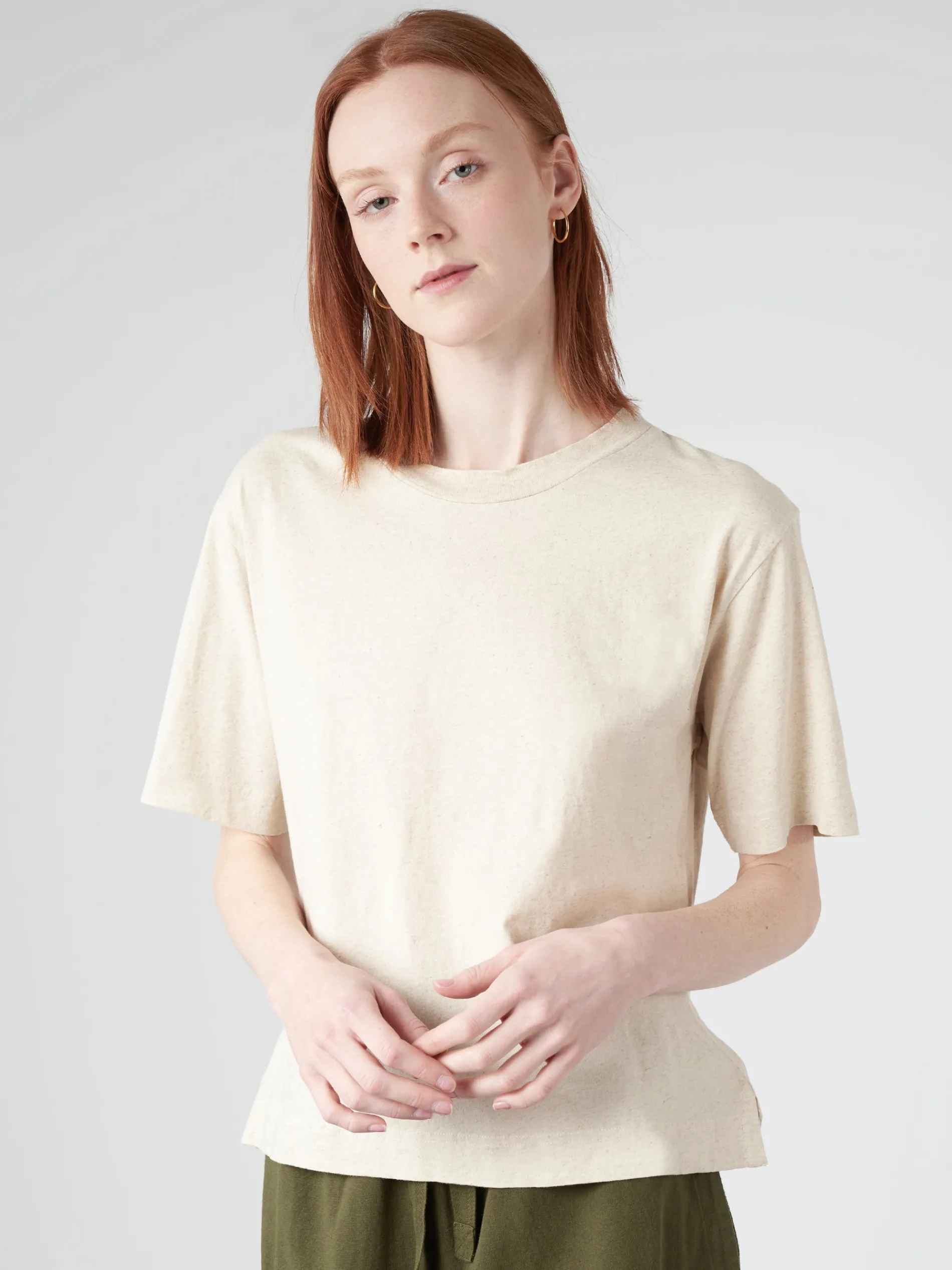 Margaret Howell - MHL Simple T-Shirt in Natural