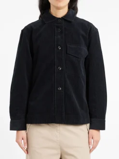 Margaret Howell - MHL Single Pocket Overshirt in Black