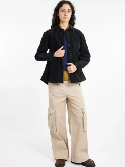 Margaret Howell - MHL Single Pocket Overshirt in Black