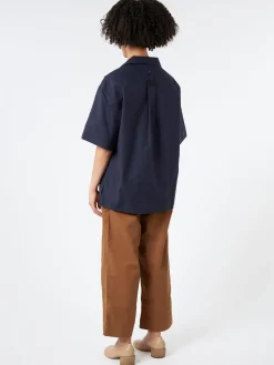 Margaret Howell - MHL S/S Utility Shirt in Ink
