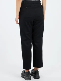Margaret Howell - Midi Waist Crop Trouser in Dark Navy