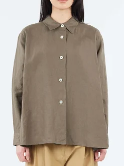 Margaret Howell - Swing Shirt in Bay Leaf