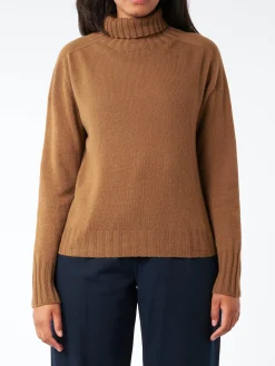 Margaret Howell - Wide Roll Neck in Sable