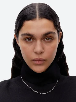 Maria Black - Ramen Necklace in Silver