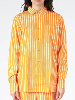 Marimekko - Jokapoika Shirt in Orange and White