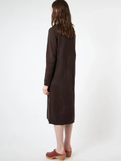Marimekko - Karmiini Unikko Dress in Brown