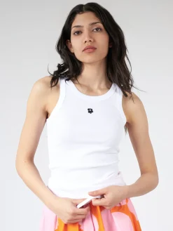 Marimekko - Kedol Unikko Placement Tank in White/Black