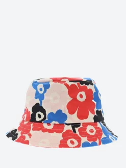 Marimekko - Makikaura Unikko Hat in Red/Black/Blue