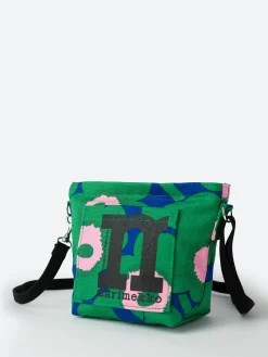 Marimekko - Mono Mini Crossbody Unikko in Blue, Green, and Pink