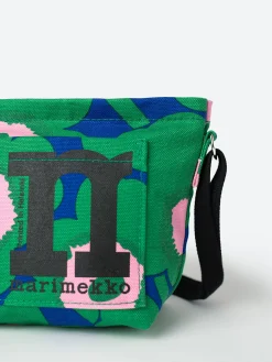 Marimekko - Mono Mini Crossbody Unikko in Blue, Green, and Pink