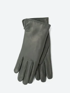 Mario Portolano - 2777 Nappa Short Gloves in New Grey