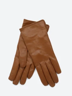 Mario Portolano - 2777 Nappa Short Gloves in Camel