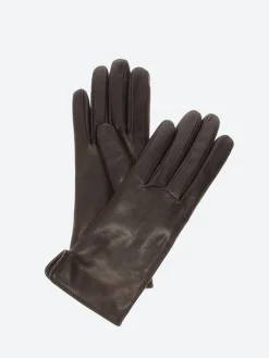 Mario Portolano - 2777 Nappa Short Gloves in Chocolate