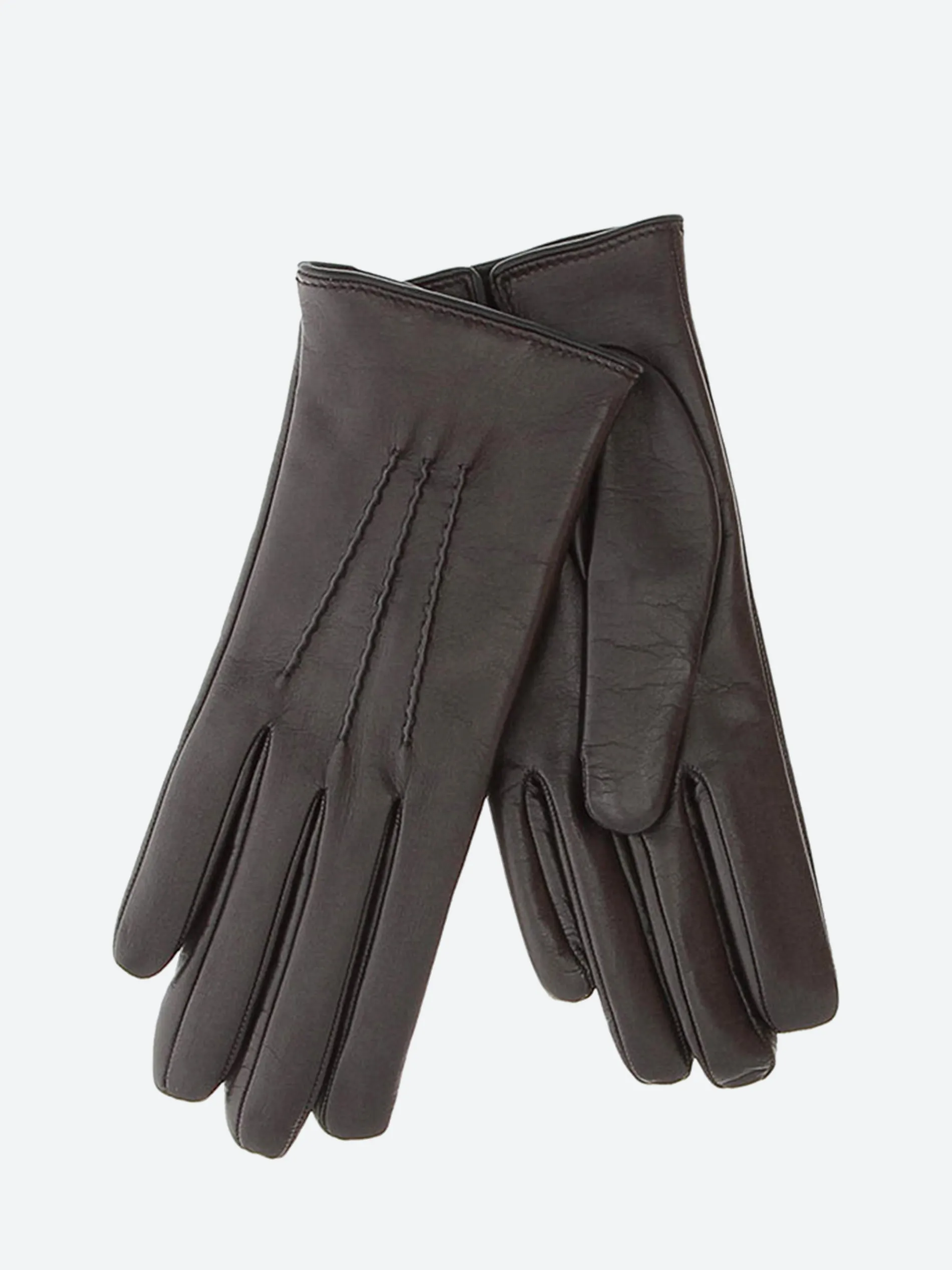 Mario Portolano - 4250 Nappa Touch Short in Dark Brown