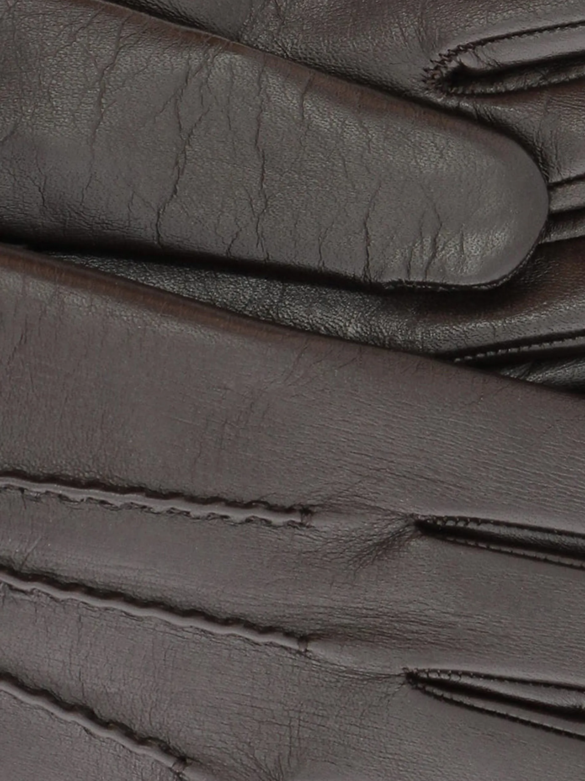 Mario Portolano - 4250 Nappa Touch Short in Dark Brown