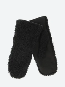 Mario Portolano - 4981 Shearling Mitten in Black