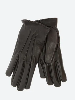 Mario Portolano - 1363/U Nappa Short Glove in Dark Brown