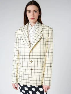 Marni - Blazer Jacket in Stone White
