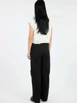 Marni - Cropped Vest in Lily White