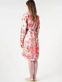Marni - Floral Shirt Dress in Pink Clematis
