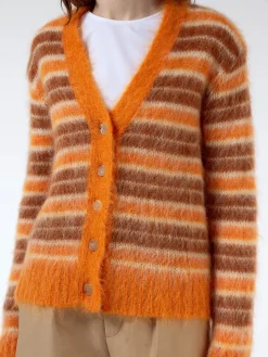 Marni - Mohair Cardigan in Clay